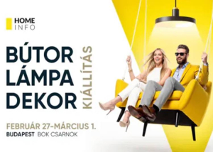 Bútor, Lámpa, Lakástextil Kiállítás, 2026. február 27. – március 1.