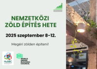 Nemzetközi Zöld Építés Hete, 2025. szeptember 8-12.