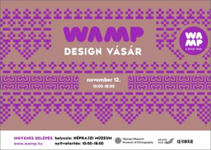 WAMP design vásár a Néprajzi Múzeumban, 2023. november 12.