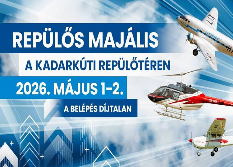 Repülő Majális, 2026. május 1-2.