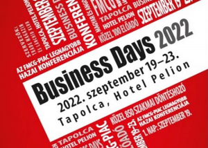 Business Days, 2022. szeptember 19-23.