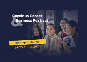 Corvinus Állásbörze, Corvinus Career &amp; Business Festival, 2024. április 24 - 25.