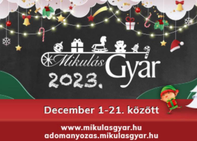 MikulásGyár, 2023. december 21-ig