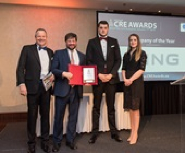 Az Europa Property CRE Awardson a WING nyerte a Legjobb irodafejlesztő és az Év vállalkozása díját