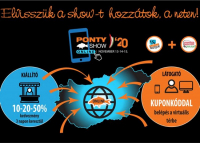 2020-as Pontyshow árköltözik az online térbe, 2020. november 13 - 15.