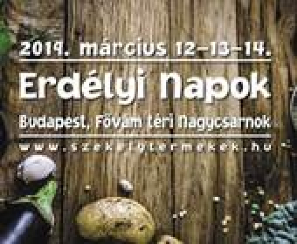 Erdélyi Napok, 2019. március 12-14.