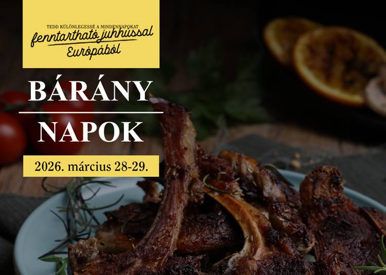 Bárány Napok – Gasztronómiai kaland 2026. március 28–29-én!