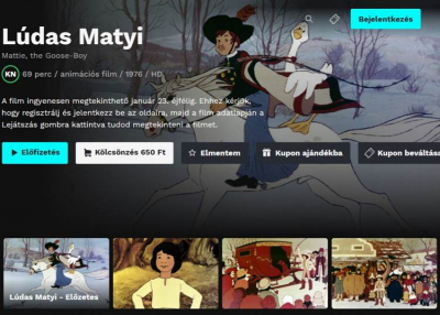 Hat magyar animációs film ingyenesen nézhető a magyar Netflixen