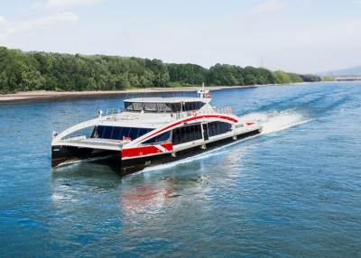 Budapestre jön a bécsi katamarán, a Twin City Liner