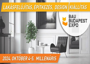 III. BAU Budapest Expo: kibővített tematikával nyitás október 4-én