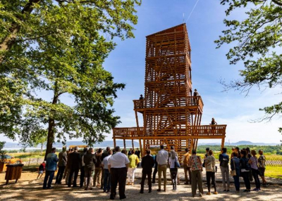 Átadták a Somoshegyi kilátót